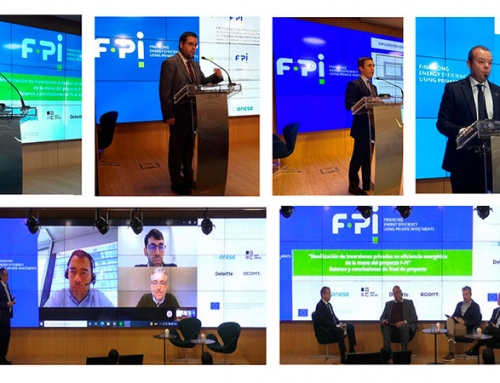 El proyecto F-PI, concluye habiendo financiado 52 proyectos de eficiencia energética